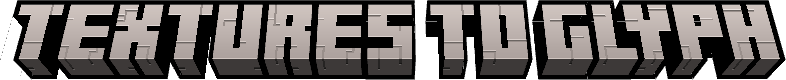 Textures to Glyph